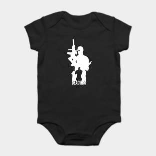 head shoot 2 Baby Bodysuit